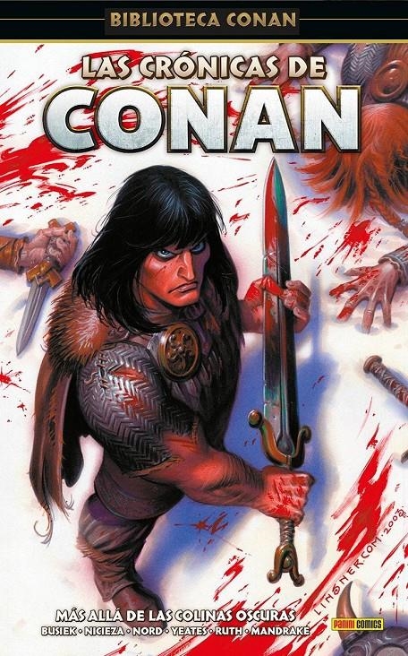 BIBLIOTECA CONAN,  LAS CRÓNICAS DE CONAN # 01 BAJÓ DE LOS CERROS SOMBRÍOS | 9788411503297 | KURT BUSIEK - CARY NORD - FABIAN NICIEZA | Universal Cómics