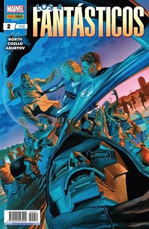 LOS 4 FANTÁSTICOS VOL 7 # 152 LOS 4 FANTÁSTICOS 02 | 977000554300000052 | RYAN NORTH - IBAN COELLO | Universal Cómics
