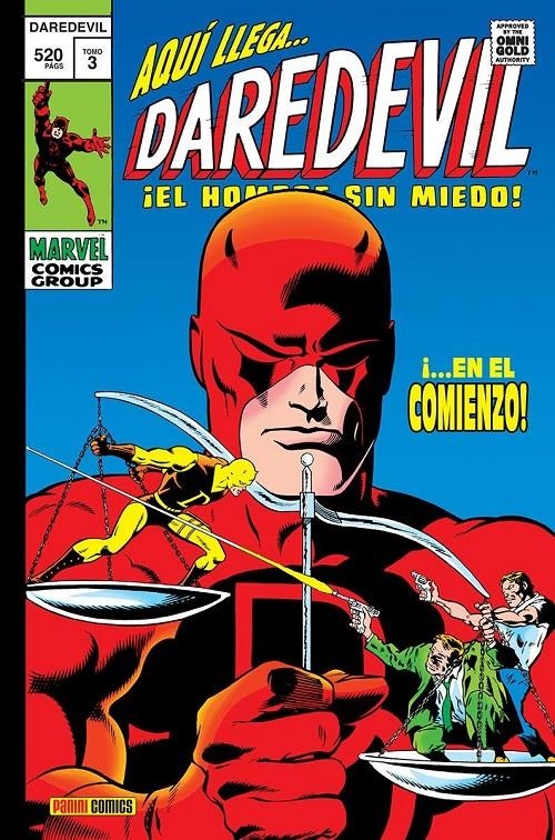 DAREDEVIL OMNIGOLD # 03 ¡...EN EL COMIENZO! | 9788411503358 | ROY THOMAS - STAN LEE - GENE COLAN - BARRY WINDSOR SMITH - GARY FRIEDRICH | Universal Cómics