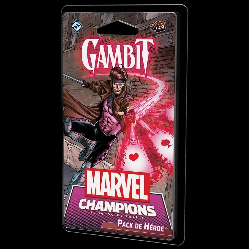 MARVEL CHAMPIONS JUEGO DE CARTAS GAMBIT | 841333118365 | MICHAEL BOGGS - NATE FRENCH - CALEB GRACE | Universal Cómics