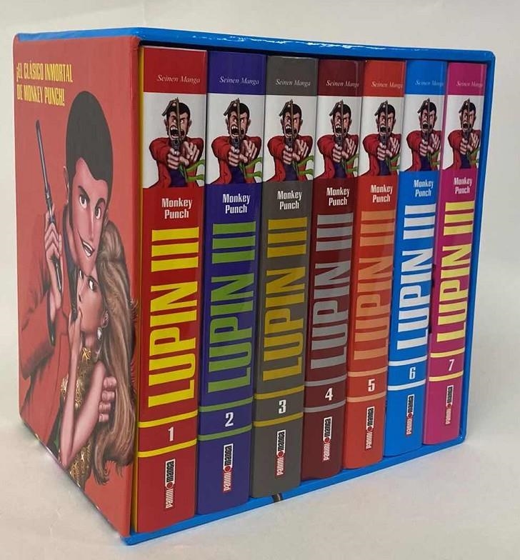 ESTUCHE LUPIN III OBRA COMPLETA EN 7 VOLÚEMENES | 9788424248925 | MONKEY PUNCH | Universal Cómics