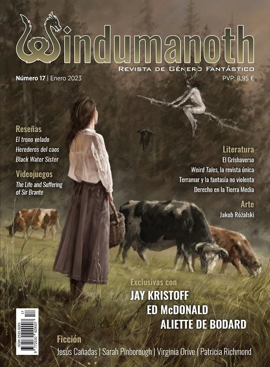 WINDUMANOTH # 17 REVISTA DE GÉNERO FANTÁSTICO | 977253092900717 | VARIOS AUTORES | Universal Cómics