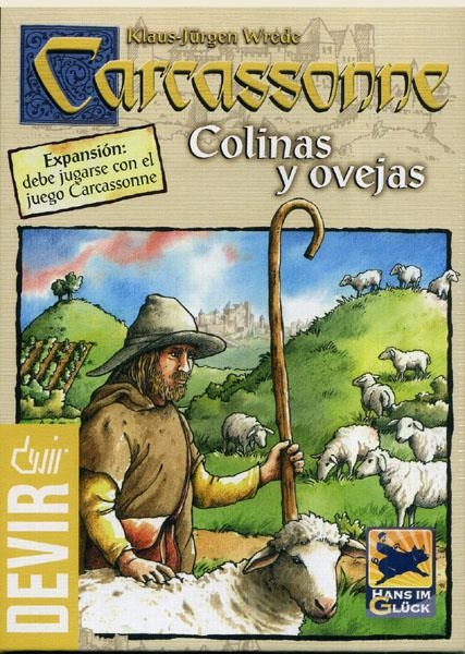 CARCASSONNE JUEGO DE TABLERO COLINAS Y OVEJAS | 8436017226935 | KLAUS JURGEN WREDE | Universal Cómics