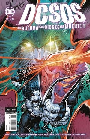 DCSOS, LA GUERRA DE LOS DIOSES NO MUERTOS # 05 | 9788419733382 | TOM TAYLOR - TREVOR HAIRSINE - NEIL EDWARDS | Universal Cómics