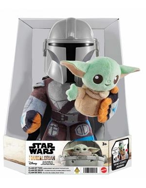 MANDALORIAN Y GROGU PELUCHE 28 CM STAR WARS THE MANDALORIAN | 0194735149230 | Universal Cómics