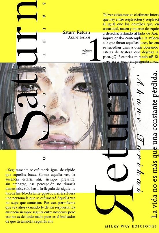 SATURN RETURN # 01 | 9788419536471 | TORIKAI AKAME | Universal Cómics