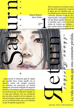 SATURN RETURN # 01 | 9788419536471 | TORIKAI AKAME | Universal Cómics