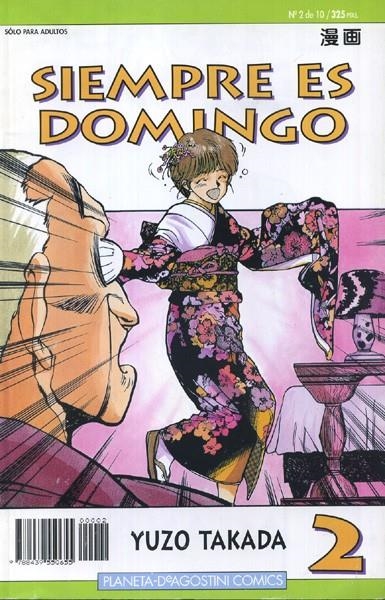 SIEMPRE ES DOMINGO # 02 | 978843955065500002 | YUZO TAKADA | Universal Cómics