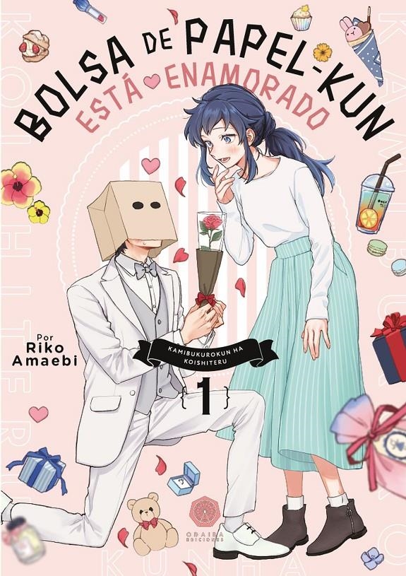 BOLSA DE PAPEL-KUN ESTÁ ENAMORADO # 01 | 9788419625021 | RIKO AMAEBI | Universal Cómics