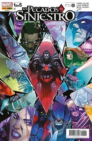 INMORTAL PATRULLA-X # 12 LOS PECADOS DE SINIESTRO 1 | 977000563800300012 | KIERON GILLEN - LUCAS WERNECK | Universal Cómics