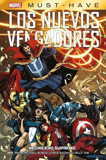 MARVEL MUST-HAVE LOS NUEVOS VENGADORES # 11 HECHICERO SUPREMO | 9788411504119 | BILLY TAN - JIM CHEUNG - CHRIS BACHALO -  BRIAN MICHAEL BENDIS | Universal Cómics