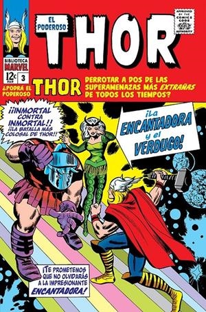 BIBLIOTECA MARVEL EL PODEROSO THOR # 03 DE 1964 | 9788411503839 | STAN LEE - JACK KIRBY | Universal Cómics