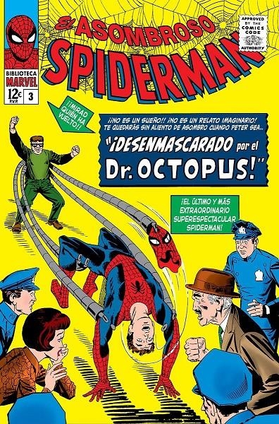 BIBLIOTECA MARVEL EL ASOMBROSO SPIDERMAN # 03 DE 1964 | 9788411503846 | STAN LEE - STEVE DITKO | Universal Cómics