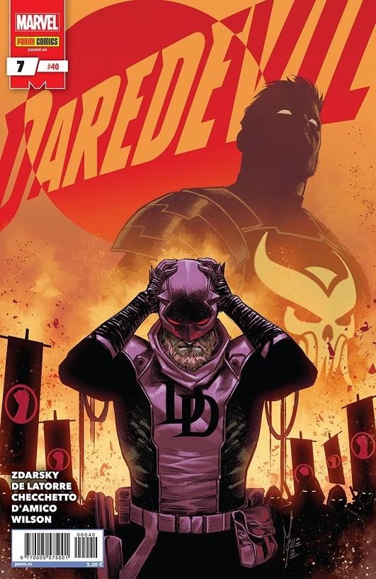 DAREDEVIL # 40 DAREDEVIL NUEVA ETAPA 07 | 977000557500100040 | CHIP ZDARSKY - RAFAEL DE LATORRE | Universal Cómics