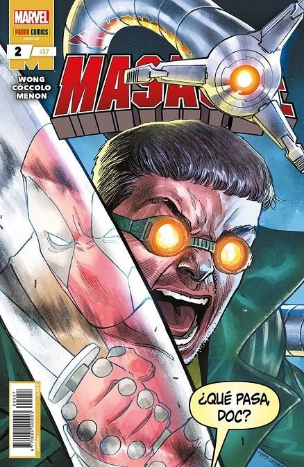 MASACRE VOLUMEN 3 # 57 MASACRE NUEVA ETAPA 02 | 977000550000300057 | ALYSSA WONG - MARTIN COCCOLO | Universal Cómics
