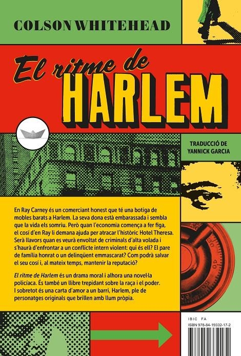 EL RITME DE HARLEM | 9788419332172 | WHITEHEAD, COLSON | Universal Cómics