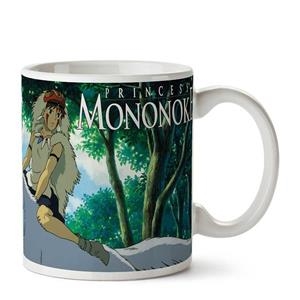 MUG GHIBLI 05 MONONOKE TAZA CERÁMICA STUDIO GHIBLI LA PRINCESA MONONOKE | 3760226376750
