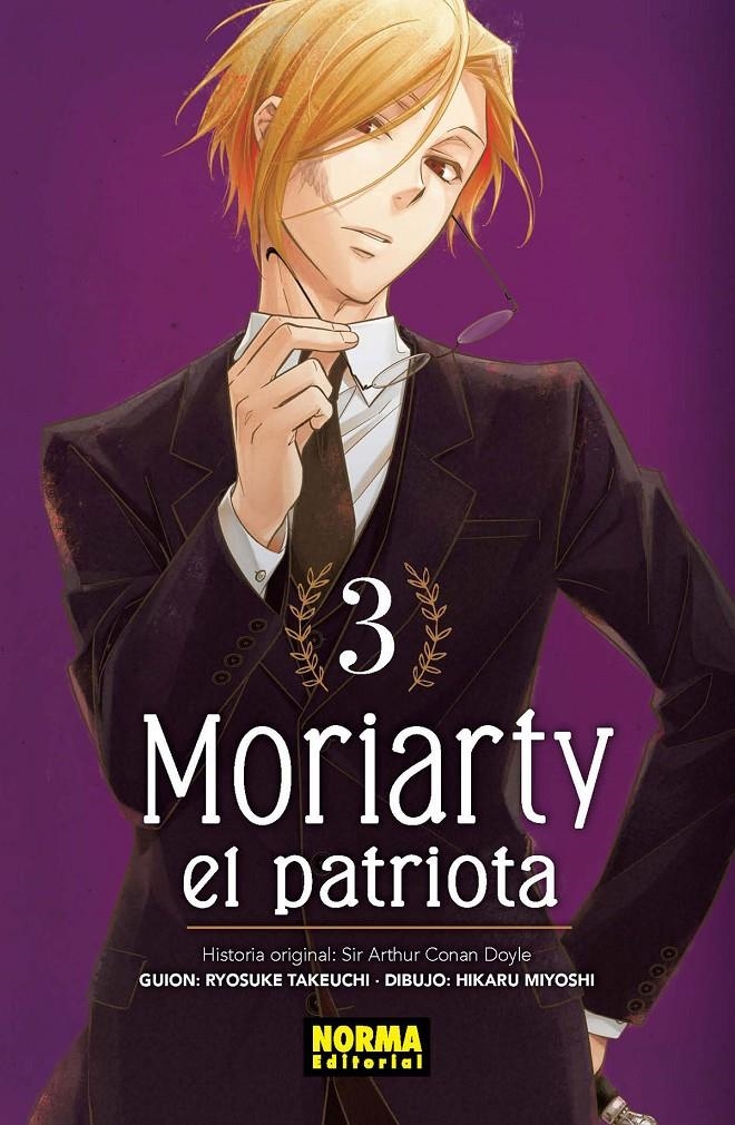 MORIARTY EL PATRIOTA # 03 NUEVA EDICIÓN | 9788467961096 | RYOSUKE TAKEUCHI, HIKARU MIYOSHI | Universal Cómics