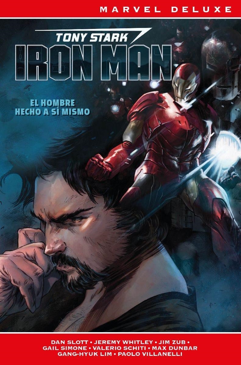 MARVEL DELUXE TONY STARK, IRON MAN # 01 | 9788411504911 | JIM ZUB - PAOLO VILLANELLI - DAN SLOTT - VALERIO SCHITI - GAIL SIMONE | Universal Cómics