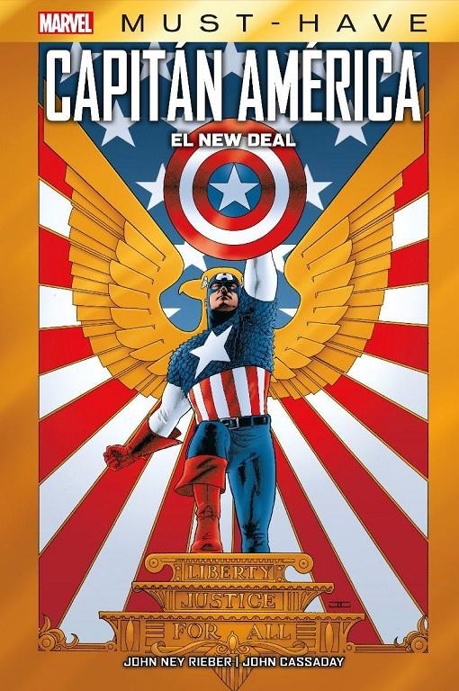 MARVEL MUST-HAVE CAPITÁN AMÉRICA, EL NEW DEAL | 9788411502337 | JOHN CASSADAY - JOHN NEY RIEBER | Universal Cómics