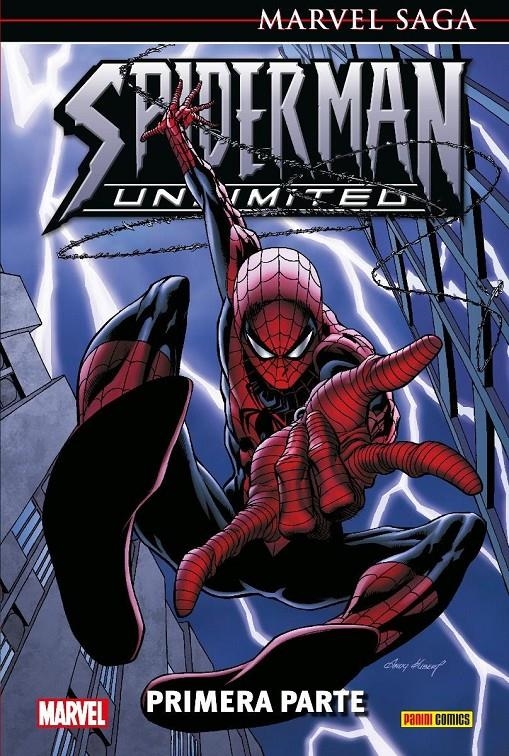 SPIDERMAN UNLIMITED MARVEL SAGA # 01 PRIMERA PARTE | 9788411504829 | PAUL AZACETA - BRIAN LYNCH - SHELDON ALLEN - SCOTT GIMPLE - BILL ROSEMANN - JIM CHEUNG - STUART IMMO | Universal Cómics