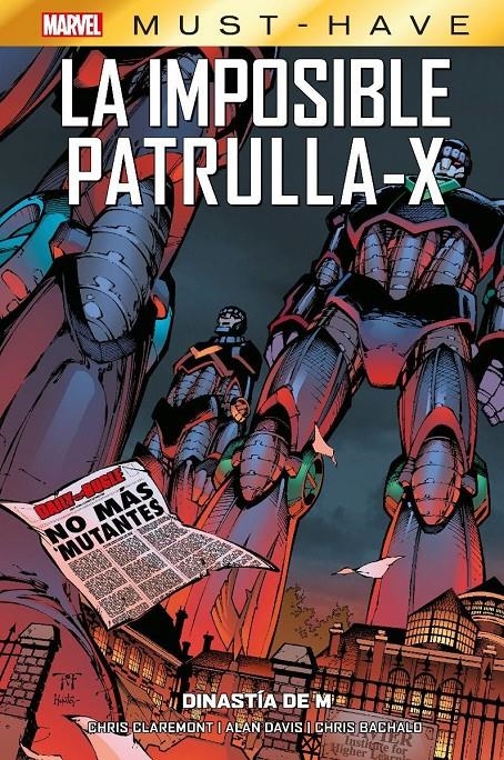 MARVEL MUST-HAVE LA IMPOSIBLE PATRULLA-X # 04 DINASTÍA DE M | 9788411504980 | AARON LOPRESTI - RANDY GREEN - CHRIS BACHALO - CHRIS CLAREMONT - ALAN DAVIS | Universal Cómics