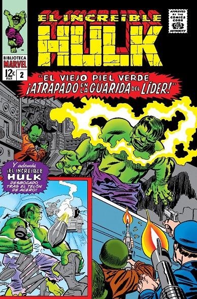 BIBLIOTECA MARVEL EL INCREÍBLE HULK # 02 DE 1964 A 1965 | 9788411504751 | STAN LEE - DICK AYERS - JACK KIRBY - STEVE DITKO | Universal Cómics