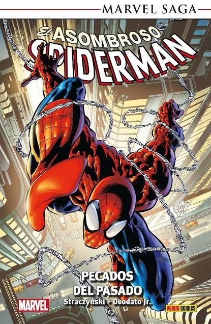 EL ASOMBROSO SPIDERMAN MARVEL SAGA RÚSTICA # 06 PECADOS DEL PASADO | 9788411504942 | JOE M. STRACZYNSKI - MIKE DEODATO JR. | Universal Cómics