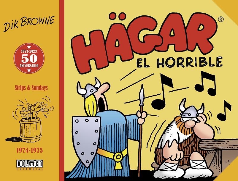 HAGAR EL HORRIBLE # 02 1974-1975 | 9788419740458 | DICK BROWNE | Universal Cómics
