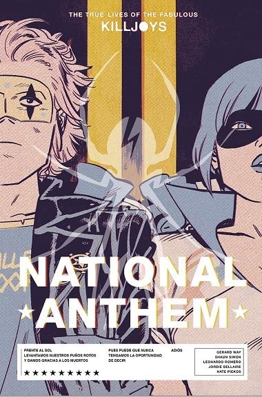 THE TRUE LIVES OF THE FABULOUS KILLJOYS # 02 NATIONAL ANTHEM | 9788467960525 | GERARD WAY - SHAUN SIMON - LEONARDO ROMERO - JORDIE BELLAIRE | Universal Cómics