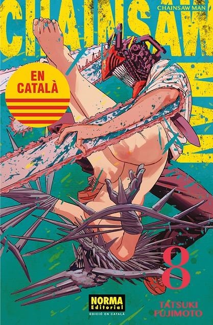 CHAINSAW MAN EDICIÓ EN CATALÀ # 08 | 9788467957518 | TATSUKI FUJIMOTO | Universal Cómics