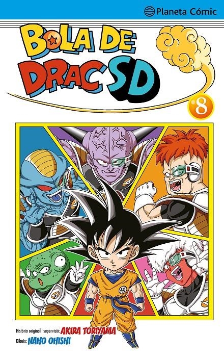 BOLA DE DRAC SD # 08 | 9788411401586 | AKIRA TORIYAMA - NAOO OOISHI | Universal Cómics