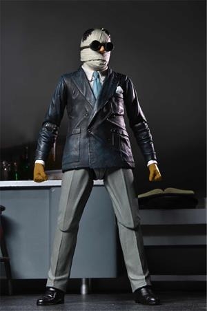 ULTIMATE INVISIBLE MAN FIG 18 CM UNIVERSAL MONSTERS SCALE ACTION FIGURE | 0634482048184