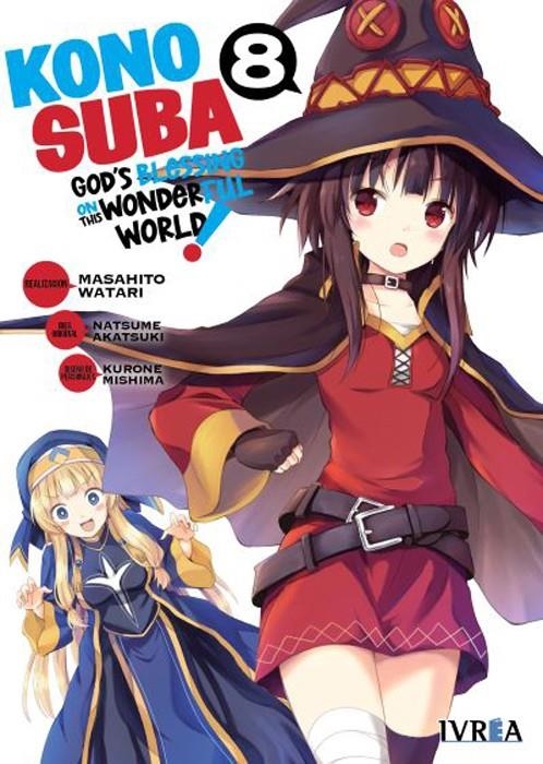 KONOSUBA # 08 | 9788419869623 | MASAHITO WATARI - KURONE MISHIMA - NATSUME AKATSUKI | Universal Cómics