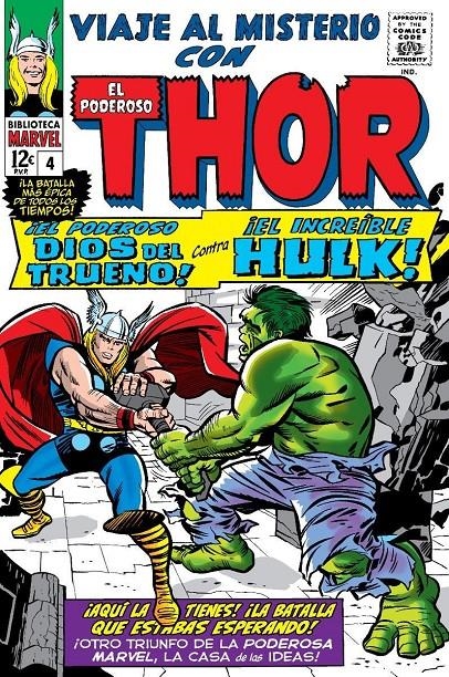 BIBLIOTECA MARVEL EL PODEROSO THOR # 04 DE 1964 A 1965 | 9788411505208 | STAN LEE - JACK KIRBY | Universal Cómics