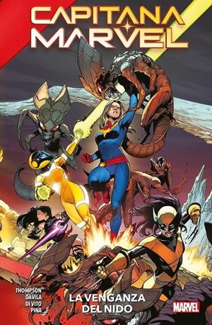 CAPITANA MARVEL TOMO # 05 LA VENGANZA DEL NIDO | 9788411504850 | KELLY THOMPSON - SERGIO DÁVILA - ANDREA DI VITO - JAVIER PINA