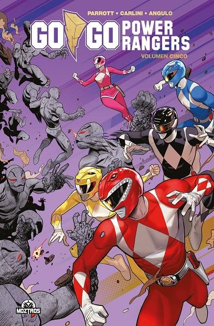 GO GO POWER RANGERS # 05 | 9788418955631 | ELEONORA CARLINI - RYAN PARROTT | Universal Cómics