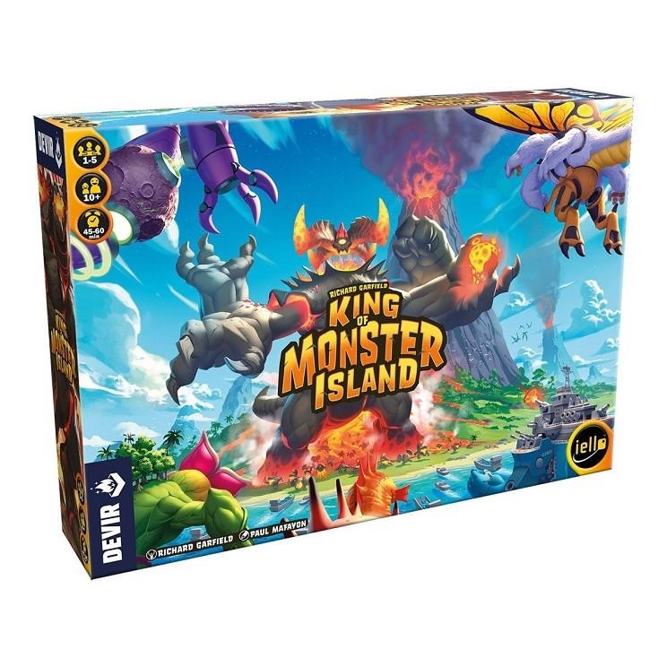 KING OF MONSTER ISLAND JUEGO DE TABLERO | 8436589628922 | RICHARD GARFIELD | Universal Cómics