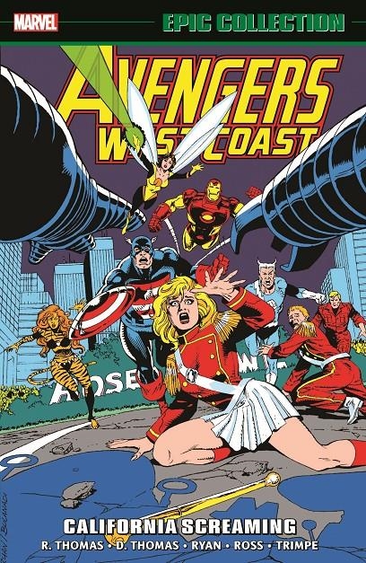 USA EPIC COLLECTION AVENGERS WEST COAST # 06 CALIFORNIA STREAMING TP | 978130205101654999 | ROY THOMAS - DANN THOMAS - PAULÑ RYAN - HERB TRIMPE - GEORGE FREEMAN | Universal Cómics