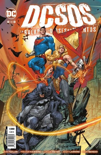 DCSOS, LA GUERRA DE LOS DIOSES NO MUERTOS # 08 | 9788419811585 | TOM TAYLOR - TREVOR HAIRSINE - LUCAS MEYER