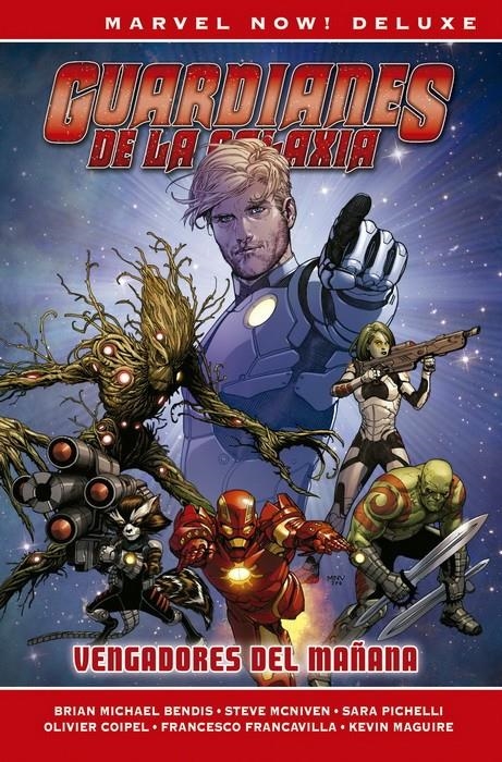 GUARDIANES DE LA GALAXIA DE BRIAN M. BENDIS # 01 VENGADORES DEL MAÑANA 2ª EDICIÓN | 9788411506373 | BRIAN MICHAEL BENDIS - SARA PICHELLI - STEVE MCNIVEN | Universal Cómics