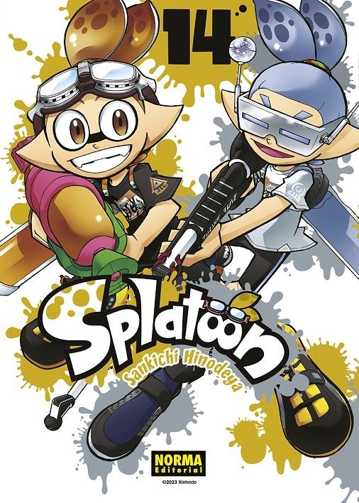 SPLATOON # 14 | 9788467950045 | SANKICHI HINODEYA
