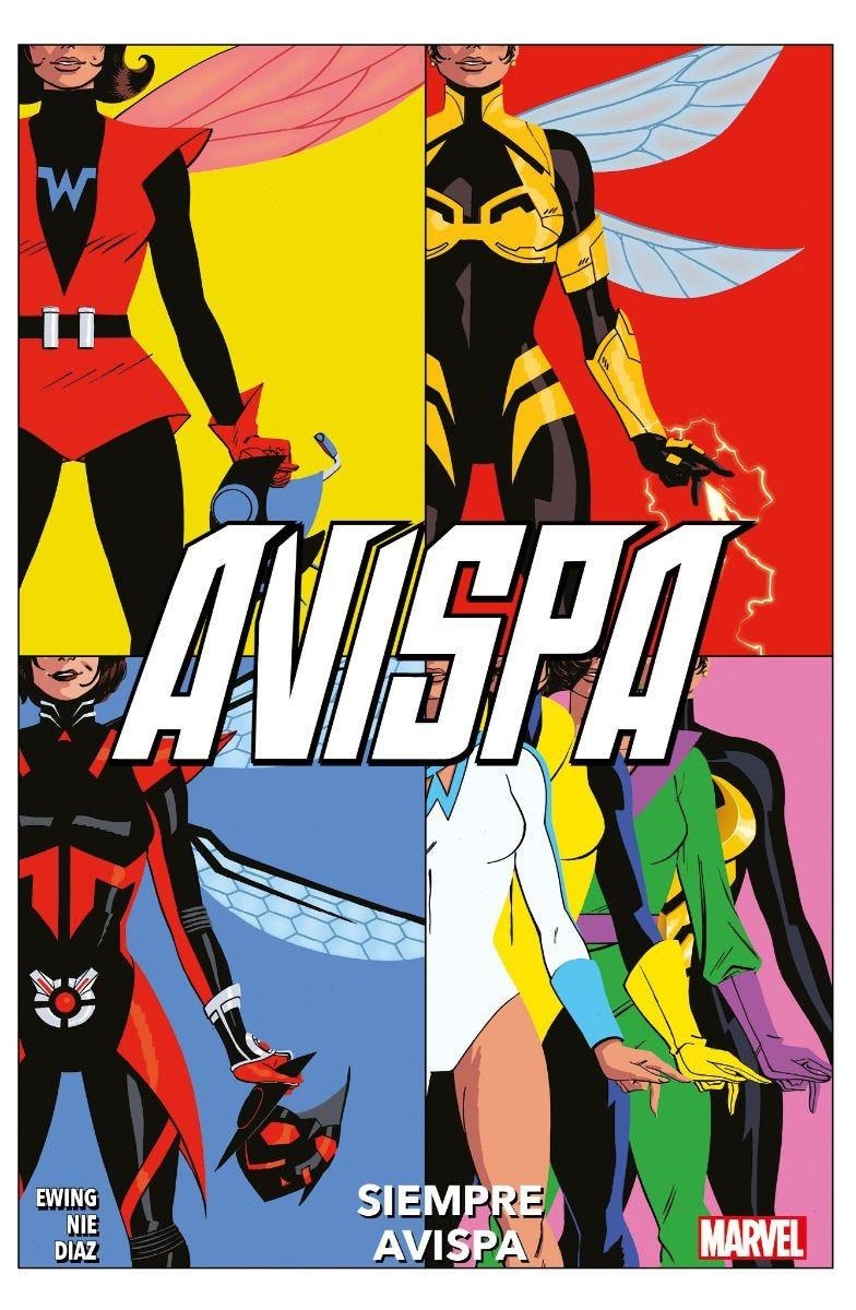 AVISPA, SIEMPRE AVISPA | 9788411505758 | KASIA NIE - JACK KIRBY - STAN LEE - H.E. HUNTLEY - AL EWING | Universal Cómics