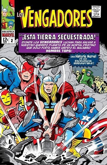 BIBLIOTECA MARVEL LOS VENGADORES # 02 DE 1964 A 1965 | 9788411506120 | STAN LEE -JACK KIRBY - DON HECK