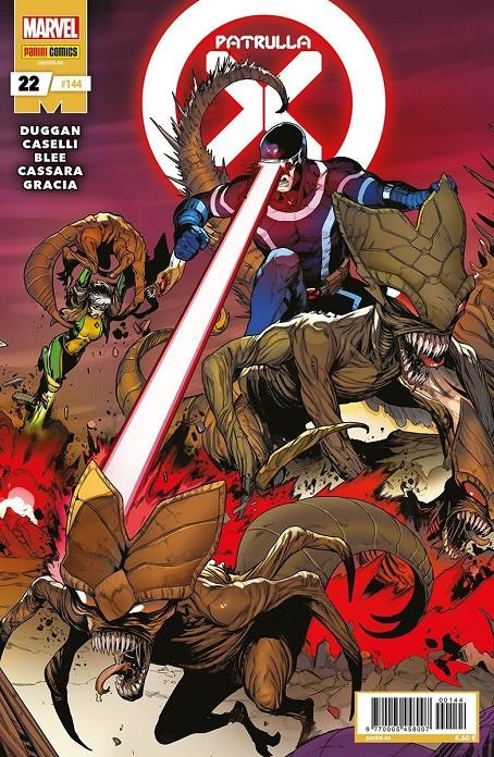 LA IMPOSIBLE PATRULLA-X # 144 X-MEN NUEVA ETAPA 22 | 977000545800700144 | STEFANO CASELLI - GERRY DUGGAN | Universal Cómics