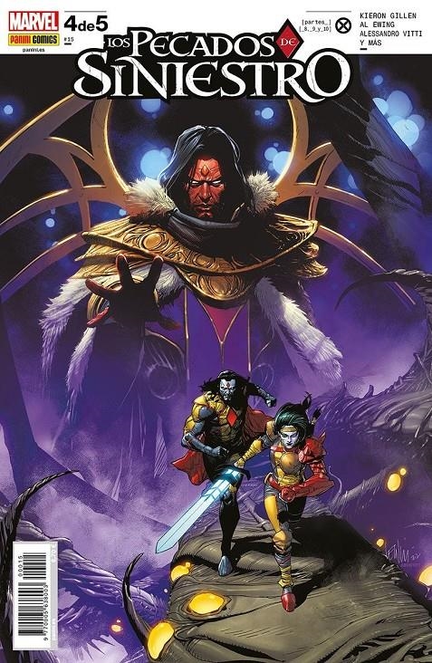 INMORTAL PATRULLA-X # 15 LOS PECADOS DE SINIESTRO 4 | 977000563800300015 | KIERON GILLEN - PACO MEDINA - LUCAS WERNECK