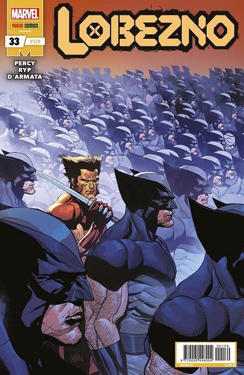 LOBEZNO VOL 5 # 139 LOBEZNO 33 | 977000544600400139 | JUAN JOSÉ RYP - BENJAMIN PERCY | Universal Cómics