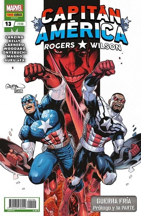 CAPITÁN AMÉRICA VOL 8 # 150 ROGERS / WILSON, CAPITÁN AMÉRICA 13 | 977000543800900150 | R. B. SILVA - TOCHI ONYEBUCHI - COLLIN KELLY - JACKSON LANZING - ALINA EROFEEVA