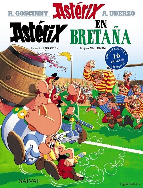 ASTERIX # 08 ASTERIX EN BRETAÑA | 9788469669839 | ALBERT UDERZO - RENE GOSCINNY | Universal Cómics