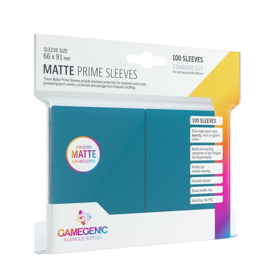 FUNDAS PARA CARTAS PACK MATTE PRIME SLEEVES BLUE (100) | 4251715402399 | Universal Cómics